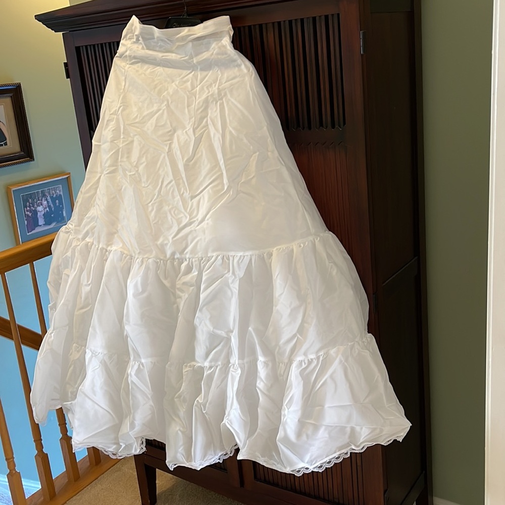 Gown slip.